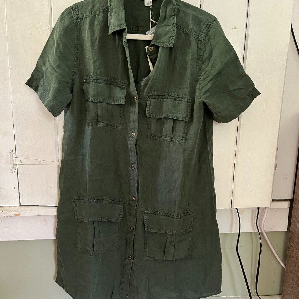 NWT Sundance Harper Dress Dill Green Size S